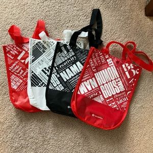 Luluemon totes